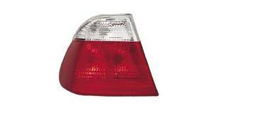 Red and Clear Taillights - Pair - MTX-09-272