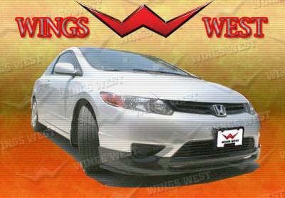 Honda Civic Wings West Type R Concept Complete Body Kit - 4PC - 490195