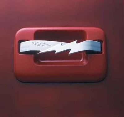 All Sales Billet Door Lightning Bolt Handle Kit - 573