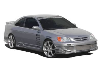 Honda Civic 2DR VIS Racing Avenger Complete Body Kit - 4PC - 890660