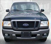 Ford Ranger AVS Bugflector II Hood Shield - Smoke - 24051