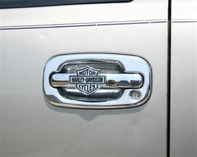 Chevrolet Silverado Putco Harley-Davidson Door Handles - Bar & Shield - 406001