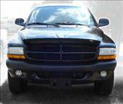 Dodge Dakota AVS Bugflector II Hood Shield - Smoke - 25034