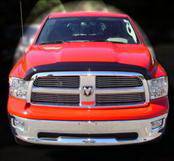 Dodge Ram AVS Bugflector II Hood Shield - Smoke - 25045