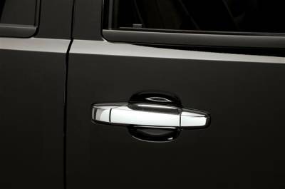 Chevrolet Avalanche Putco Chromed Stainless Steel Door Handle Covers - 500033