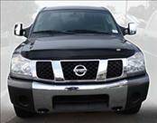 Nissan Titan AVS Bugflector II Hood Shield - Smoke - 25402