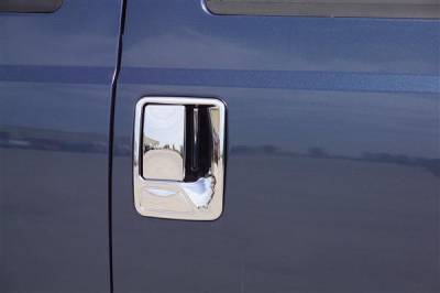 Ford F350 Superduty Putco Chromed Stainless Steel Door Handle Covers - 501003