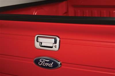 Ford F150 Putco Chromed Stainless Steel Tailgate Handle Cover - 501016