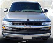 Chevrolet Silverado AVS Bugflector II Hood Shield - Smoke - 25720