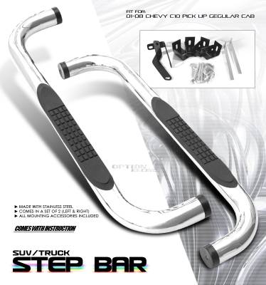 Chevrolet Silverado Option Racing Side Step Bar - 30-15103