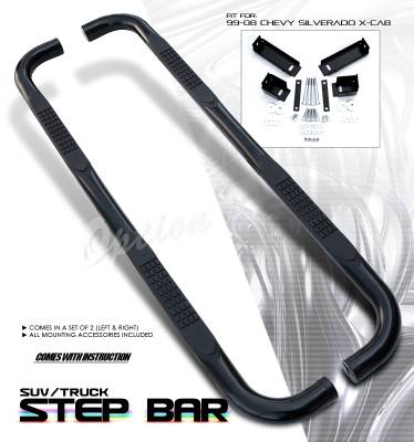 Chevrolet Silverado Option Racing Side Step Bar - 30-15202