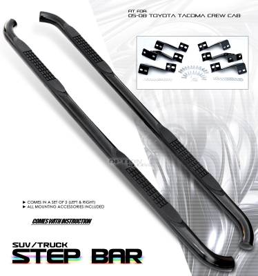 Toyota Tacoma Option Racing Side Step Bar - 30-44186