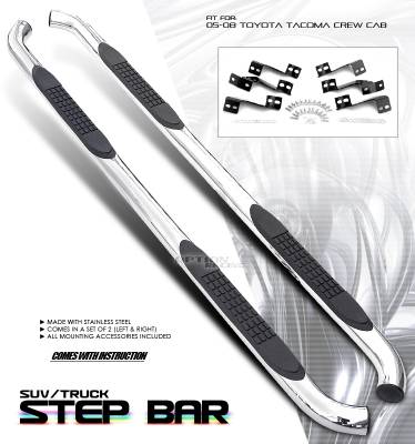 Toyota Tacoma Option Racing Side Step Bar - 30-44187