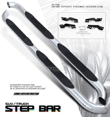 Toyota Tacoma Option Racing Side Step Bar - 30-44189