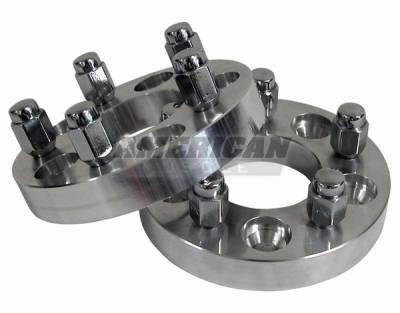 Ford Mustang 1 inch Billet Aluminum Wheel Spacers - Pair - 50003