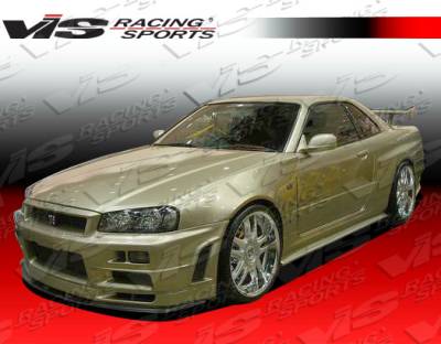 Nissan Skyline VIS Racing R34 Conversion Full Body Kit - 95NSR33GTRR34-098