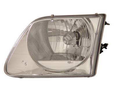 Ford F150 Anzo Headlights - Crystal & Chrome - 111030