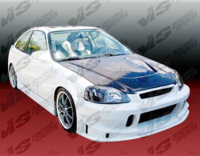 Honda Civic 2DR VIS Racing TSC Full Body Kit - 99HDCVC2DTSC-099