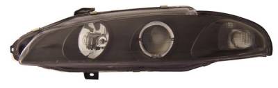 Mitsubishi Eclipse Anzo Projector Headlights - with Halo Black - 121098