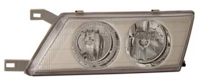 Nissan Sentra Anzo Headlights - with Halo - Chrome - 121115