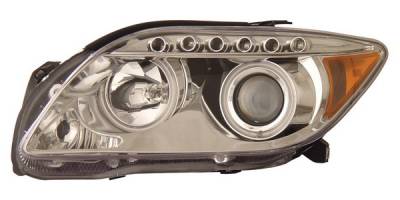 Scion tC Anzo Projector Headlights - with Halo - CCFL - Chrome - 121120