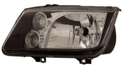 Volkswagen Jetta Anzo Headlights - Black - 121169