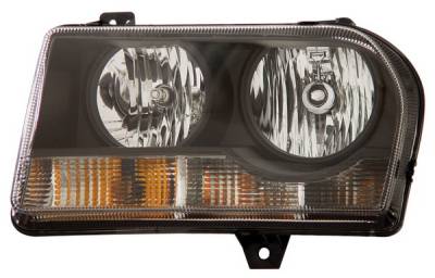 Chrysler 300 Anzo Headlights - Crystal & Black - 121186