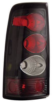 Chevrolet Silverado Anzo Taillights - Black - 211022