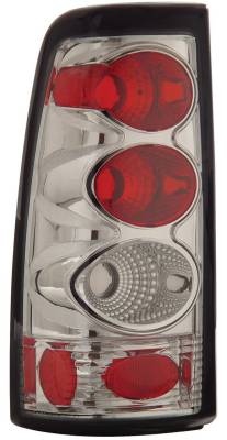 Chevrolet Silverado Anzo Taillights - Chrome - 211023