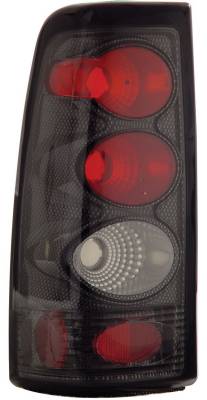 Chevrolet Silverado Anzo Taillights - Carbon - 211024