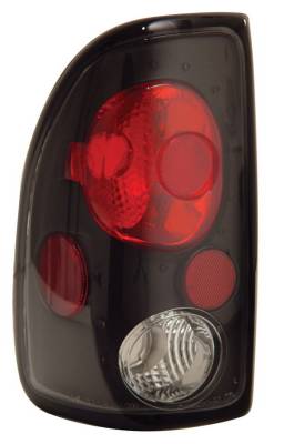 Dodge Dakota Anzo Taillights - Black - 211042