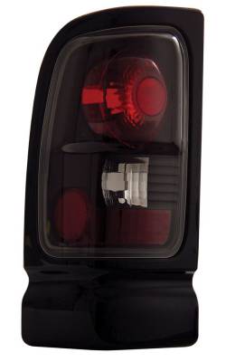 Dodge Ram Anzo Taillights - Black - 211048