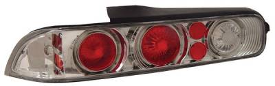 Acura Integra 2DR Anzo Taillights - Chrome - 221004