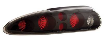 Chevrolet Camaro Anzo Taillights - Black - 221013