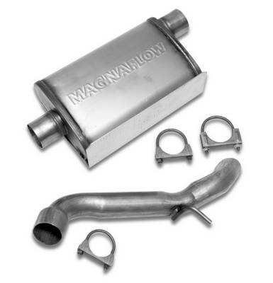 Jeep Wrangler Warrior Off-Road Exhaust System - 2240