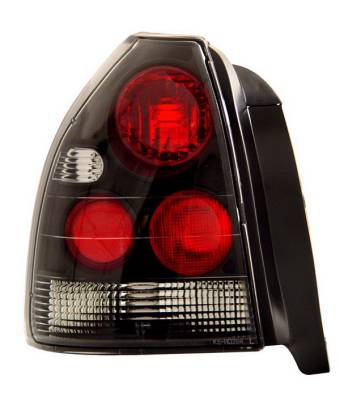 Honda Civic HB Anzo Taillights - Black - 221065