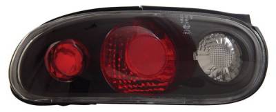 Mazda Miata Anzo Taillights - Black - 221077