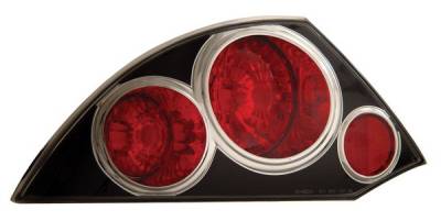 Mitsubishi Eclipse Anzo Taillights - Black - 221081