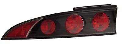 Mitsubishi Eclipse Anzo Taillights - Black - 221084