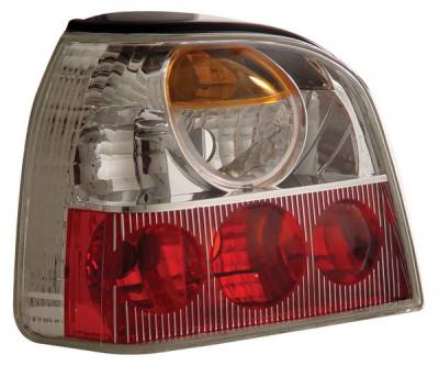 Volkswagen Golf Anzo Taillights - Chrome - 221120