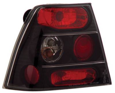 Volkswagen Jetta Anzo Taillights - Black - 221126