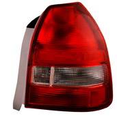 Honda Civic HB Anzo Taillights - Red & Clear - 221135