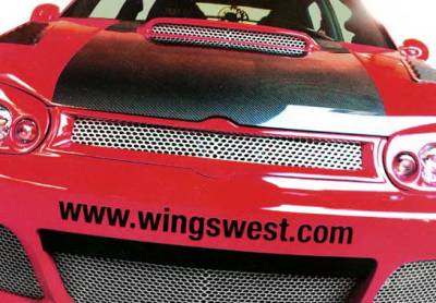 Volkswagen Golf Wings West G-Spec Front Grille Insert - 890784