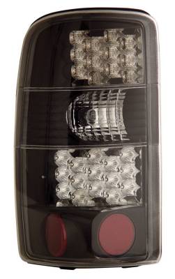 Cadillac Escalade Anzo LED Taillights - Black - 311003