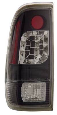 Ford F150 Anzo LED Taillights - Black - 311027