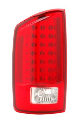 Dodge Ram Anzo LED Taillights - Red & Clear - 311049