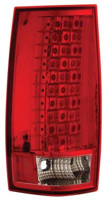 Chevrolet Suburban Anzo LED Taillights - Gen 3 - Red & Clear - 311082