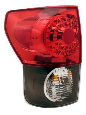 Toyota Tundra Anzo LED Taillights - Black - 311092