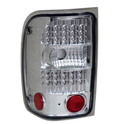 Ford Ranger Anzo LED Taillights - G2 - Chrome - 311106