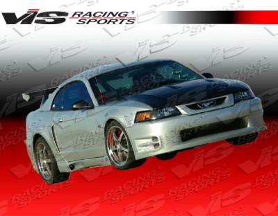 Ford Mustang VIS Racing K Speed Front Grille - Fiberglass - 99FDMUS2DKSP-015